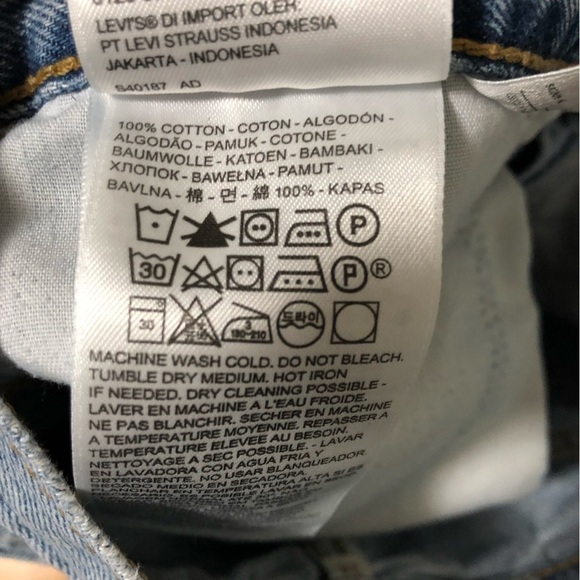 Levi’s Denim Shorts Premium 24 - Picture 5 of 6